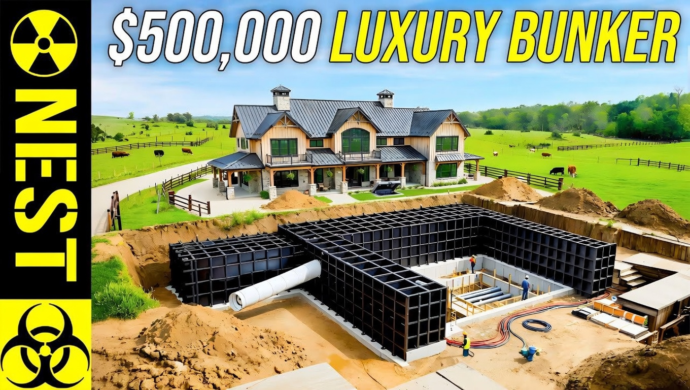We Installed a $500,000 Underground Bunker - Full Build Start to Finish